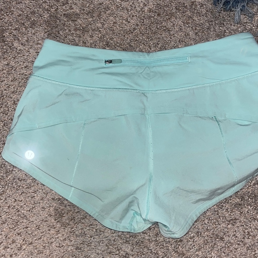 COPY - Lulu lemon teal shorts
